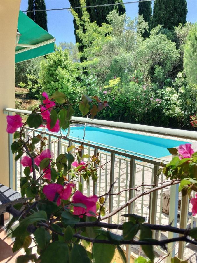 Gastouri Villa Pascalia With Heated Pool In October And Views Αχίλλειο Εξωτερικό φωτογραφία