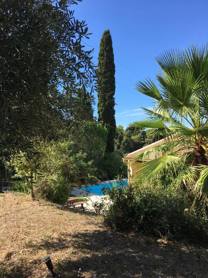Gastouri Villa Pascalia With Heated Pool In October And Views Αχίλλειο Εξωτερικό φωτογραφία