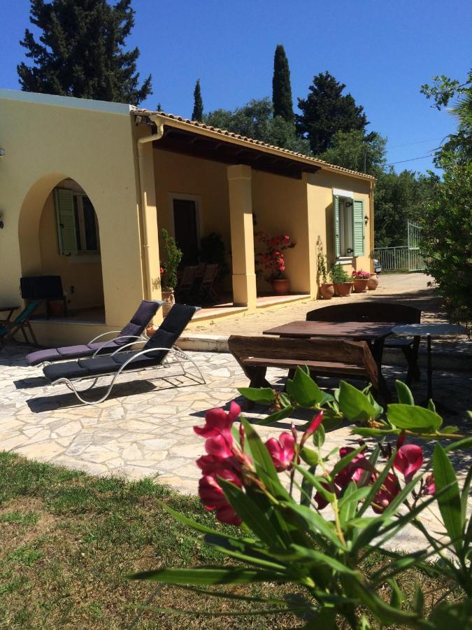 Gastouri Villa Pascalia With Heated Pool In October And Views Αχίλλειο Εξωτερικό φωτογραφία