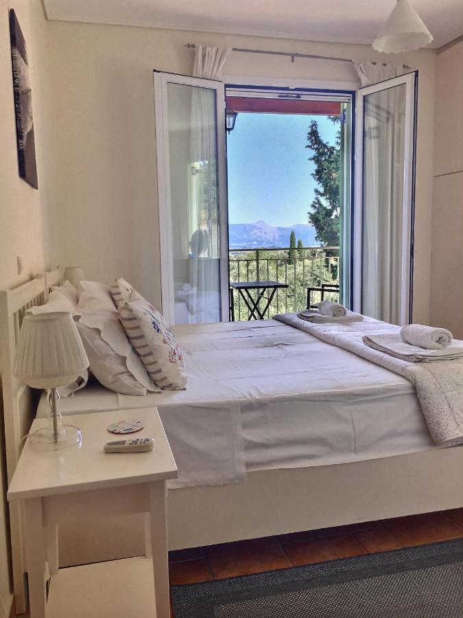Gastouri Villa Pascalia With Heated Pool In October And Views Αχίλλειο Εξωτερικό φωτογραφία
